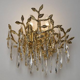 Бра 22*25*-28 см, 2*E14*60W, Citilux Ritz CL310022, Золото