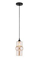 Люстра Ø100 x H240(800), мм, 1*40W, BK (Черный) Rilon 4647/1H BK