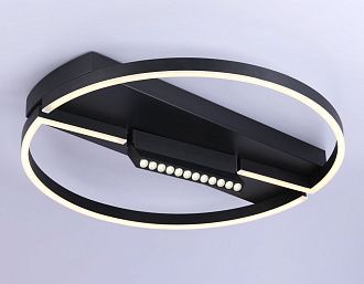 Светильник 60*11 см, LED 72W, 3000К, черный Ambrella Comfort LineTech FL51460