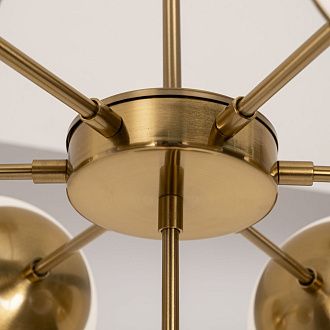 Подвесной светильник Copper Light Chandelier 7 80*80*48 см, 7*E14*40W, ImperiumLoft 40.1492, Золотистый