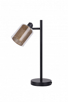 Настольная лампа 17,5*14*42,5 см, E14 40 W, Moderli Suspent V3060-1T Черный