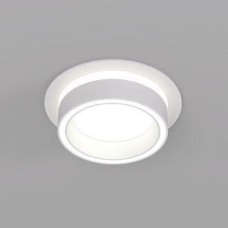 Светильник встраиваемый *11*5 см, 1*GX53*15W, Denkirs NIKO DK2100-WH, белый