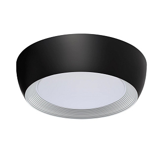 Потолочный светильник *50*12 см, LED 1*54W, 3000-4000-6500 К, Sonex Cronus 7716/54L, белый/черный