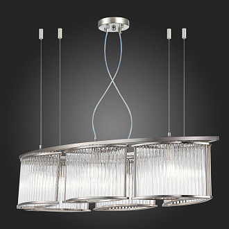 Люстра подвесная 89*33 см, ST LUCE VELLETRI SL1627.103.06 Хром