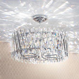 Люстра 60 см Citilux Ингвар CL334281 хром