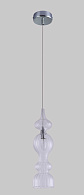 Светильник подвесной 13 см, Crystal Lux IRIS SP1 A TRANSPARENT Хром