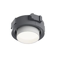 Встраиваемый светильник 12,8*11,2*-5,05 см, 1*GX53*12W, Maytoni Technical Intro DL144-GX53-W, Белый