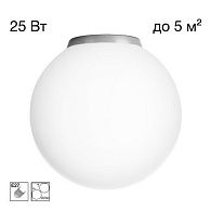 Потолочный светильник 20 см, Citilux RON CL941D20B1, матовый хром