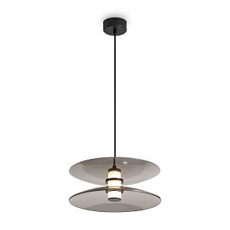 Подвесной светильник 25-212 см, LED*6W, 3000K, Freya Tower FR5537PL-L6B1, Черный
