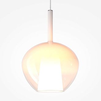 Подвесной светильник 25*25*337 см, 1*E27*60W, Maytoni Duality MOD271PL-01W3, черный
