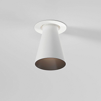 Потолочный акцентный светильник 6,4*6,4*9,6 см, 8W 3000K Elektrostandard Bell 25097/LED белый, вр 5,1 см