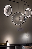 Светильник DZN-11362 ЧЕРНЫЙ D1500/H2500/6/LED/90W/3000K by Yuji Okitsu 23-12
