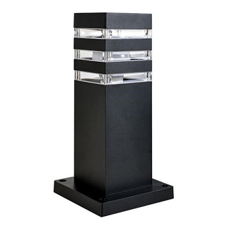 Ландшафтный светильник 9*9*30 cм, 1*E27*20W Arte Lamp Heather A4413FN-1BK черный