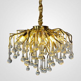 Подвесная люстра MARIAN A D39 39*39*45 см, 6*G9*40W, ImperiumLoft MARIAN01, Золотистый