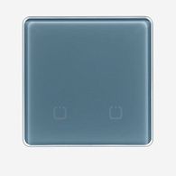 Радиовыключатель сенсорный HiTE PRO SN-R2 (Серо-голубой, закругленные углы) HPSW-SNR2-GB