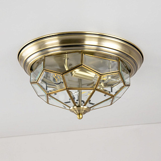 Потолочный светильник Citilux Витра-1 CL442530 бронза, диаметр 40 см