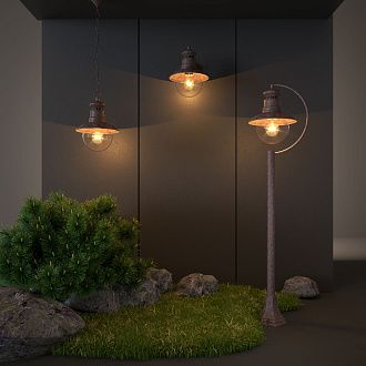 Talli H брауни уличный подвесной светильник IP44 GL 3002H Elektrostandard