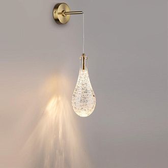 Бра *11*28- см, 1*LED*10W, 3000K, Odeon Light Incanto 7147/5WL, бронзовый