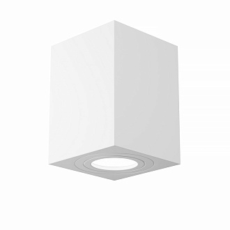 Светильник 9*9 см, GU10 50W, Maytoni Alfa C017CL-01W, белый