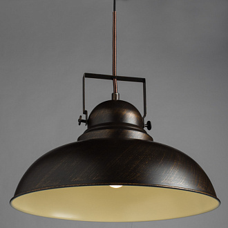 Подвесной светильник Arte Lamp A5213SP-1BR Martin коричневый Loft