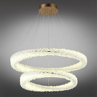 Подвесная люстра 80*70-200 см 150W, 4000K, Aployt Marcelina APL.853.03.150, золотой