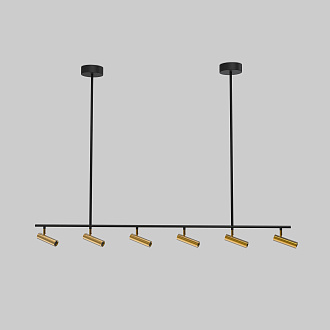 Светильник 135*12,2*158 см, *LED, 36W, 3000;4000;6000 Eurosvet Epiphania 20252/6 LED, черный