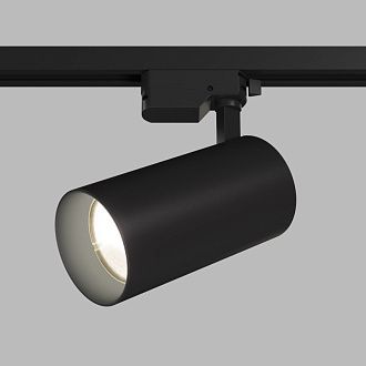 Трековый однофазный светильник 8 см. 30W, 4000K, Denkirs Solid Koper DK6456-BK, черный