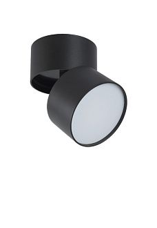 Светильник 9 см, 1*12W, 4000K, Crystal Lux CLT 130CW BL Черный