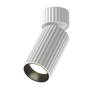 Спот 10*5,6*13,7 см, GU10, 10W, Maytoni Technical calipso C108CL-01-GU10-W белый