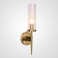 Бра Alouette 1 11*11*43 см, 1*E14*40W, ImperiumLoft BULRASH01, Латунь