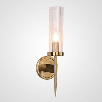 Бра Alouette 1 11*11*43 см, 1*E14*40W, ImperiumLoft BULRASH01, Латунь