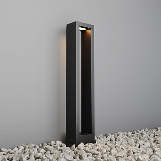 Садово-парковый светильник 8,2*12*60 см, LED, 10W, 3000К, Maytoni Goll O462FL-L10GF3K серый