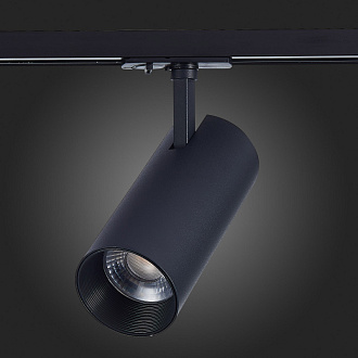 Трековый светильник 18*8 см, 30W, 4000K ST LUCE ST350.446.30.36 Матовый черный