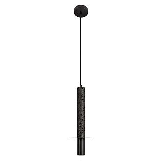 Подвесной светильник 13 см, Loft IT Everest 10583A Black, черный-травертин