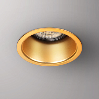 Встраиваемый светильник Novotech Butt 370447 золото