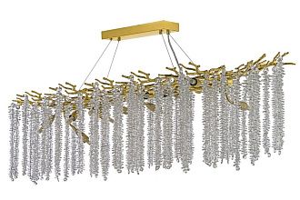 Люстра подвесная ** см, 14*G9*40W, Dio D`arte Tavenna Gold Tavenna H 1.5.120x40.100 G, золотой