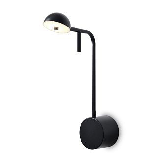 Бра 10,5*26-38 см, LED*5W, 2700K, Freya Piece FR5549WL-L4B, Черный