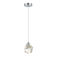 Подвес 12*100/200 см, 1*LED*3W 3000K ST LUCE Cascato SL6114.103.01 хром