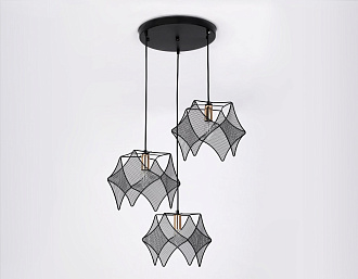 Светильник подвесной 51*100 см, E14 W, К, черный, золото Ambrella Traditional Traditional TR8427