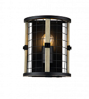 Настенный светильник 120*175*210 мм, 1*E14 чёрный Indigo Castello V000034, 10014/1W Black