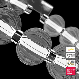 Светодиодный светильник 53 см, 23W, 4000K, Maytoni Amulet MOD555PL-L23CH4K, хром