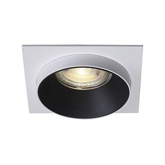 Светильник встраиваемый Crystal Lux CLT 044C1 BL-WH-WH черный, вр 6,2 см