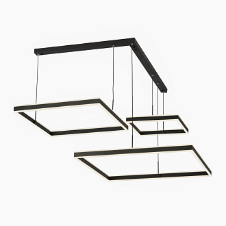 Светильник 80 см, 150W, Citilux 3000-5500K, Дуэт CL719K311, черный