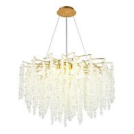 Подвесная люстра 80*80-180 см, 13*G9, 5W, Aployt PAULINA APL.848.03.13, золотой