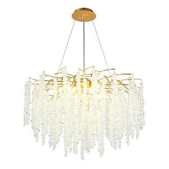 Подвесная люстра 80*80-180 см, 13*G9, 5W, Aployt PAULINA APL.848.03.13, золотой