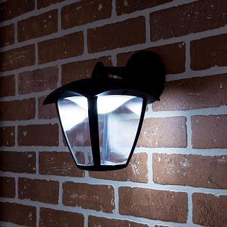 Уличный настенный светодиодный светильник Citilux CLU04W2, LED 7W, черный