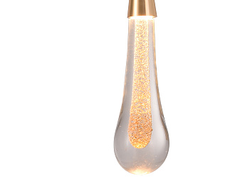 Светильник подвесной KINK Light Гутта 07861-1A,33, 3W LED, 3000K, золото