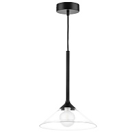 Подвес 23*37/150 см, 1*G9*5W Lightstar Vetro 801204 Черный