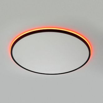 Светильник с пультом 60 см, 50W, 3000-5500K Чёрный Citilux NORMA CL749601 LED RGB