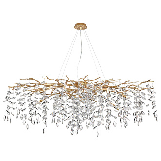 Люстра 120*45*150 см, 14 G9*40W, Odeon Light Delica, античная бронза 4969/14